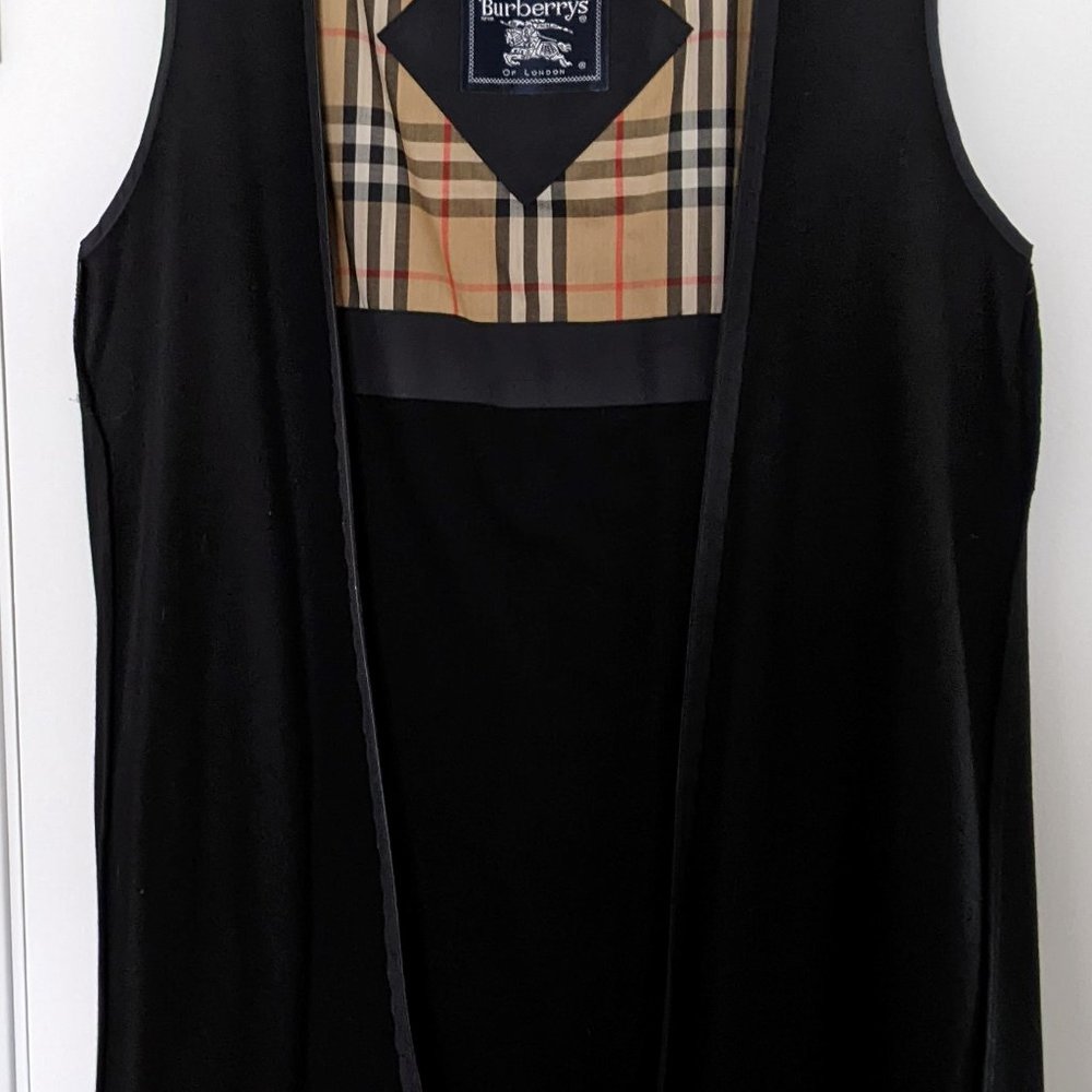 Ladies Burberry Air Force Blue Trench Coat - Picture 10 of 10